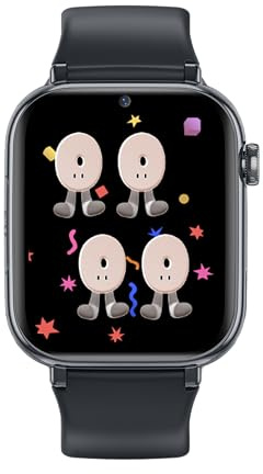 Smartwatch Bambini GPS 4G HD Videochiamate SOS Regali di Natale Compleanno | posizione in tempo reale, area di sicurezza, chiamate bidirezionali, chat familiare, giochi, modalità scuola, sveglia, sim