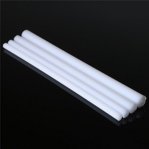 EsportsMJJ Tige De Barre en Plastique Blanc Ronde Acétal Tige Acrylique 5Mm À 10Mm Diamètre 150Mm Longueur Tige Acétal - 10mm