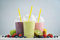 16oz/470ml Plastic Smoothie Cups with Dome Lids- Ideal for Iced Drinks, Smoothies, Juices, Milkshakes, Cold Coffee - 100% Recyclable - 50 Pack