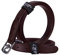 ARBO-INOX® - Steigbügelriemen - Biothane - braun oder schwarz - Lederlook - Edelstahlschnallen (120cm, Braun)