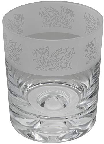 Animo Glass Welsh Dragon Whisky Tumbler