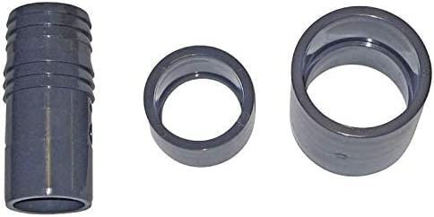 well2wellness® Solarabsorber Anschlussset für PVC- Verrohrung Ø50mm - je 2 Stück