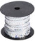 Cikonielf 100 Yard Paillette Paillette Trim String Paillettenschnur 6mm Dekoratives Accessoire für Schmuckherstellung, Bandherstellung, Kostüme, Nähen und Verzierungen(glänzendes Band)