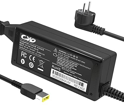 CYD 20V 90W Notebook-Netzteil für Lenovo-Ladekabel-Laptop-Ladegerät Lenovo Thinkpad X1 T460 T450 T430 T440 T440P T540P 440S T460S T560 E560 E550 E440 IdeaPad Z510 Z710, 8.2 Ft(2.5m) Power Cord Kabel