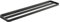 Zone Denmark Rim Handtuchhalter Doppel, 70 x 12,5 x 2,5 cm, Schwarz