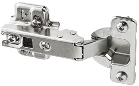 HJÄLPA Kitchen Organizer Cabinet Standard Door Hinges 125 ° Stainless Steel + 1 Free Shoe Bag