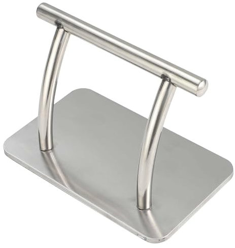 Supernic Steel Foot Rest Sturdy Convenient Comfortable Professional Stainless Foot Rest Pedal for Hairdresser Salon Nail Pedicure Massage Spa and More