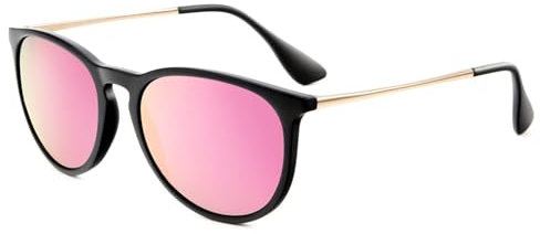 HENGOSEN Sonnenbrille Damen Polarisiert Sunglasses-Woman: Polarisiert Sonnenbrille Damen Retro UV Schutz Vintage Sunglasses
