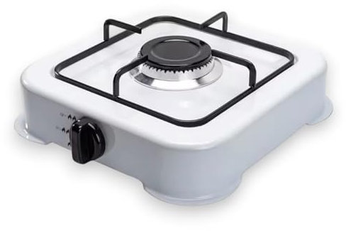 Briconess.com Cuisinière à gaz à 1 feu pour camping 31 x 31 x H11 cm