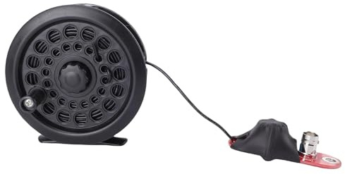 FTVOGUE Shortwave HF Antenna Portable Hand Crank Reel Antenna Inverted V Level Balun for Field Operations Emergency Communications Metal 20 Meter Wire