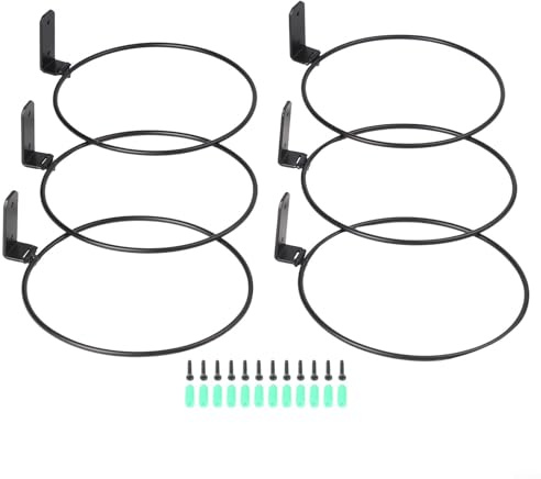 Wall Mounted Flower Pot Holder for Ring Design for Various Plant Sizes and Types (20cm)