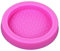 scarlet espresso | Tamperablage »Puck« aus lebensmittelechtem Silikon (rutschfest); auch für einen Distributor; Bestandteil eines professionellen Arbeitsplatzes an Siebträgermaschinen (Pink)