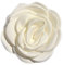 MYhose Frauen Haarspange Milch Weiß Blumen Haarspange Künstliche Kamelie Rose Blume Alligator Haarnadeln Milch Weiß A