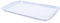 CABLEPELADO Bandeja plástico Rectangular, Bandeja Comida rápida, Bandeja Fast Food, Bandejas para Servir Comida, Bandeja Desayuno, Apta para el lavavajillas, 46x30 cm, Rectangular, Blanco