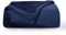 Aisbo Kuscheldecke Flauschig Decke Blau - Fleecedecke Warme Sofa Decke für Winter, Kuschlige Wohndecke Marineblau Kinder Weich als Wohnzimmer, Blanket 130x150 cm Klein Couchdecke