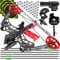 ZSHJGJR Compoundbogen Mini Stahlkugel Bogen 40lbs Compoundbogenset bogenschießen Bogen und Pfeil Jagdbogen Stahl Ball Compound bögen Bogen für Erwachsene Anfänger Bogen Jagd Sportbogen (Set 1)