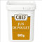 CHEF Jus de Poulet Déshydraté - A Base de 13,9% de Volaille - Gain de Temps en Cuisine - Aide Culinaire, Sauce, Fonds, Fumet - Boîte De 600g pour 10L à 20L
