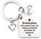 Porte-Clés Fête des Pères et Grand-Mères - Cadeau pour Grand-Père, Mamie, Papy - Anniversaire, Noël, Halloween - Je T'aimerai Toujours