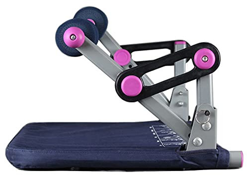 YZJSSL Sport Core Ab Maschine, Smart Fitnessgeräte 9 In 1 Ab Trimmer Ganzkörpertraining Trainingsgerät für das Fitnessstudio Home Office Toning Bauch Beine Arm zurück 220 Pfund Lastgewicht-B