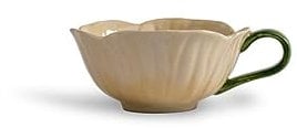 ByOn 5283908003 Cup Poppy - Taza de té (cerámica, 0,22 L), diseño de flores, color beige