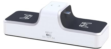 OSTENT USB Dual Charger Dock Power Station Stand für Sony PS5 DualSense Wireless Bluetooth Controller