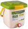 Puooifrty Cubo de basura de 12 l para reciclaje, compostador aireado, polipropileno, orgánico, hecho en casa, cubo de basura para cocina, jardín, alimentos