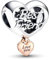 Feitery Kumpel Charms Kompatibilität für Pandora Armband Valentinstag Bead Charm für Damen
