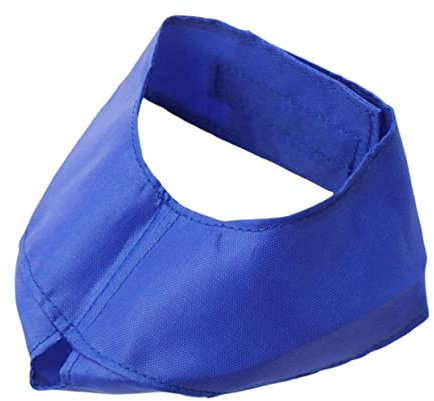 DOITOOL 2.5kg Cat Eye Mask Pet Blindfold Bite Cleaning Grooming Supplies for Cats and Kittens s Fits under