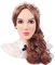 KUMIHO Masque de travesti Masque de femme en silicone Masque réaliste Masque d'Halloween pour Cosplay Drag Queen Party Blanc