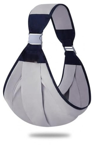 ZKHSEOU Babytrage, Frontlader-Babytrage vom Neugeborenen bis zum Kleinkind, atmungsaktive Babytrage, verstellbare Schultergurte, geeignet für Säuglinge und Kinder (bis 40 Pfund)