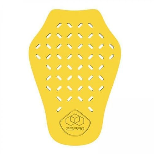 Ronyme 2x Protector de Espalda Insertar Almohadilla Trasera, Almohadillas de Repuesto para Chaqueta de Motocicleta, Protectora de Equipo de