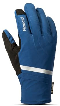 Roeckl Rosegg 2 GTX Winter Fahrrad Handschuhe lang blau 2027: Größe: 9.5