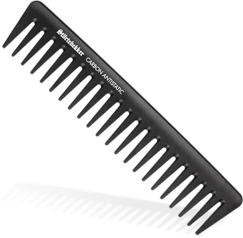 NEU: Störtebekker® Premium Styling Kamm Herren - Bruchfester Haarkamm Herren Grob - Carbon Kamm Männer grobzinkig - 19cm Antistatischer Styling Haar Kamm - für Haare & Bart - Für das perfekte Finish