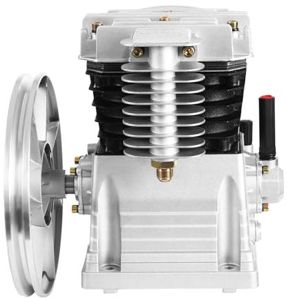 Compresor de aire cabeza de bomba 3HP compresor de aire comprimido pistón cilindro compresor de aire cabeza bombas cabeza motor herramienta de aire 250L/min para síntesis adecuada y refrigeración