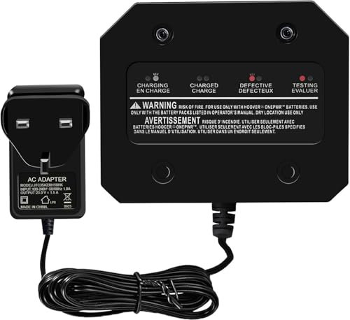 MXJFYY 23V 1.5A AC Adapter Charger Compatible with Vax ONE PWR, Power Adapter Charger for Hoover BH15030 BH25040 100-240V 50/60Hz Fast-Charging