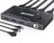 Switch KVM HDMI 2 PC 1 Monitor 8K@60Hz/4K@120Hz Switch KVM con telecomando cablato Cavo USB 3.0 incluso