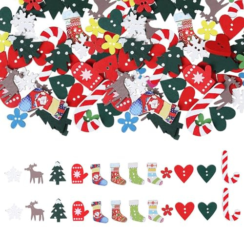 100 Stück Tischdeko Weihnachten Streudeko Weihnachten Holz Schneeflocken Konfetti weihnachten Deko,Weihnachtsdeko Tischdeko für Party Geschenkkonfetti,Weihnachtliche Tischdeko Confetti