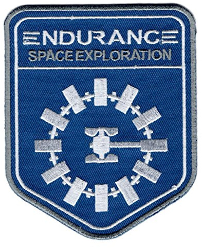 Interstellar Movie Space Exploration Unknown Universe Endurance Uniform Hook Patch