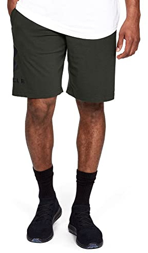 Under Armour Herren Sportstyle Cotton Logo, ultraleichte und atmungsaktive kurze Hose, komfortable Sportshorts mit loser Passform