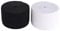 11 Yard White and Black |5.5 Yard Each| 2 Inches Wide Elastic Bands Spool Sewing Band Flat Elastic Cord, 2 Pieces