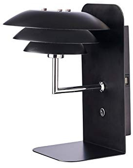 Dyberg Larsen - Matt Black - DL20 - Wall Lamp - Made of Matt Black Metal - Matt Black - for Indoor use - G9/33W - Danish Design - Modern - Light