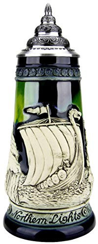 KING Boccale da Birra tedesco luci polari0,5 litri