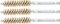 BGS 3078-11-M | Messingbürste | 3-tlg. | 11 mm | Antrieb Außensechskant 6,3 mm (1/4) | Loch-Drahtbürsten | für BGS 3078