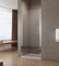 AQUABATOS® Duschtür 80 cm Breit 195 cm Höhe Drehtür Dusche Duschabtrennung Nischentür Pendeltür Duschwand Glas Schwingtür Duschtrennwand aus 6 mm Sicherheitsglas ESG mit Lotuseffekt Nanobeschichtung