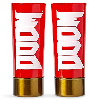 Doom Shotgun Shell 2oz Shot Glasses | Set of 2