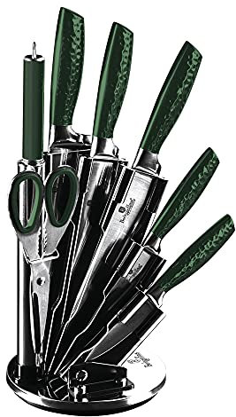 8-tlg Messerset Messer-Set BERLINGER HAUS EMERALD BH-2463