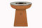 White Fire 3165113 Brasero/Plancha Acier Corten, D: 102 cm