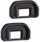 EB 90D Eyecup Eyepiece Viewfinder Compatible for Canon EOS 90D 80D 70D 60D 50D / 5DMarkII / 6D / 6DMarkII 40D 30D 20D Camera (2 Pack)