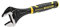 STANLEY FATMAX Llave Inglesa Ajustable 300mm, Bimaterial, Apertura Rápida, Métricas y Pulgadas, Orificio para Colgar | Mandíbulas Paralelas en Ángulo de 15°, FMHT13128-0