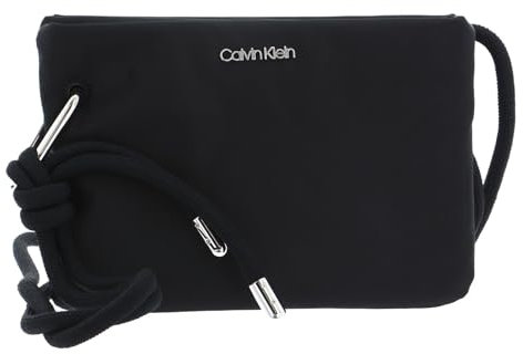 Calvin Klein Roped Crossbody Nylon CK Black